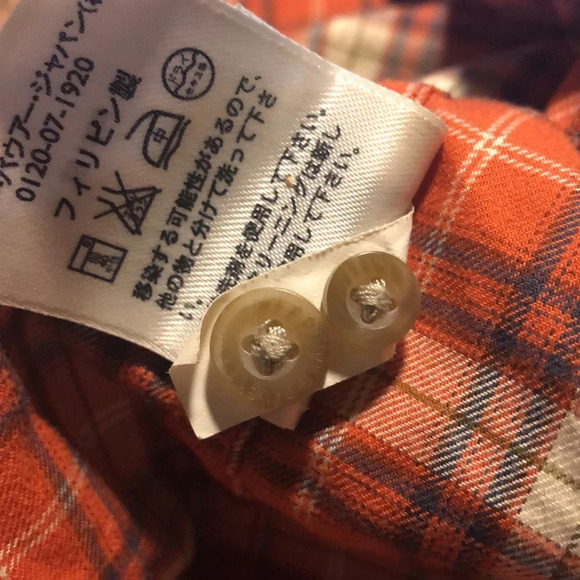 Eddie Bauer Men’s Button Front Long Sleeve Outdoors Plaid Shirt | Size Medium - Picture 7 of 7